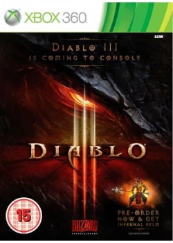 Image of Diablo 3 Xbox 360 Game