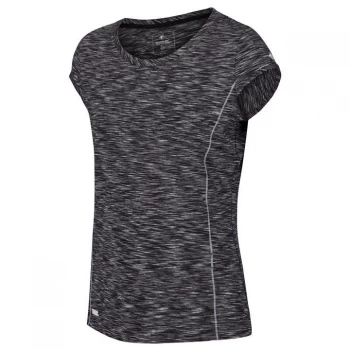 Image of Regatta Womens Hyperdimension T-Shirt - Black