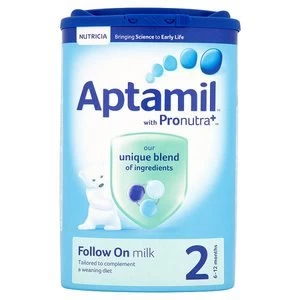 Image of Aptamil 2 Follow On Milk Powder 900g