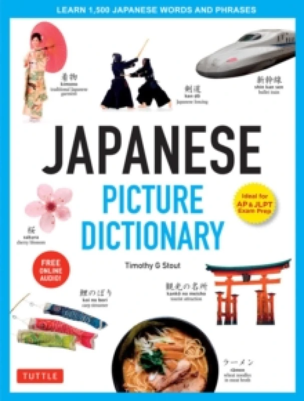 Image of Japanese Picture Dictionary : Learn 1,500 Japanese Words and Phrases (Ideal for JLPT & AP Exam Prep; Includes Online Audio) Hardback