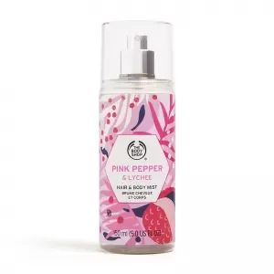 Image of The Body Shop Pink Pepper & Lychee Hair & Body Mist