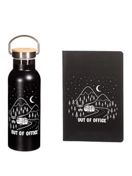 Image of Sass & Belle Out of Office A5 Notebook & Waterbottle, One Colour, Women