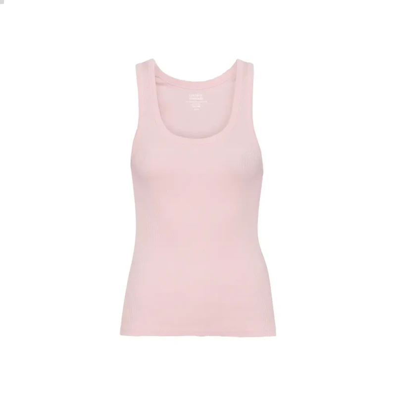 Image of Colorful Standard Womens ribbed tank top Colorful Standard Organic faded pink Rose Female L