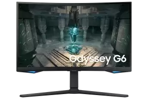 Image of Samsung 27" Odyssey G65B Curved QHD Smart Gaming Monitor