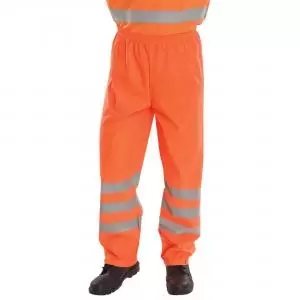Image of Beeswift Beesswift Pu Overtrouser Orange M PUTORM