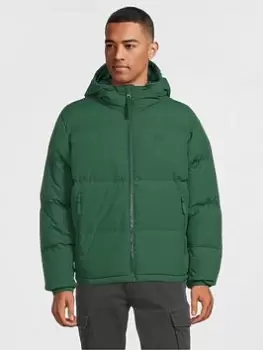 Image of Lacoste Down Filled Padded Jacket - Green