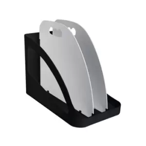 Image of Exacompta Flexbox Vertical Sorter Black/White 3501440D