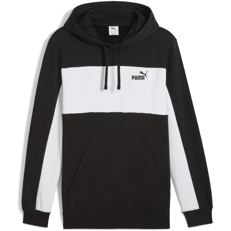 Image of Puma Mens Ess Block Hoodie Puma Black male S