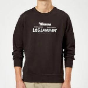 Image of The Big Lebowski Logjammin Sweatshirt - Black - XXL