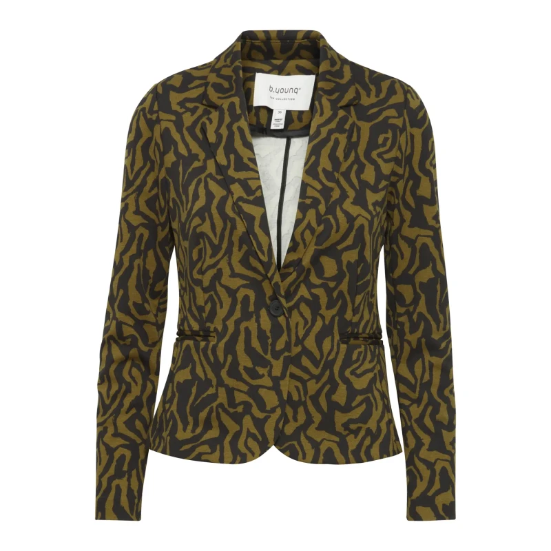 Image of b.Young Womens blazer b.young Rizetta 4 Vert Female 36