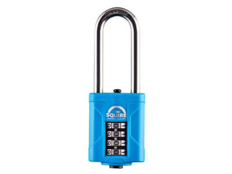 Image of Squire Cp40S25 Heavy-Duty Rustproof Marine Combi Padlock 40mm Long Shackle 63mm