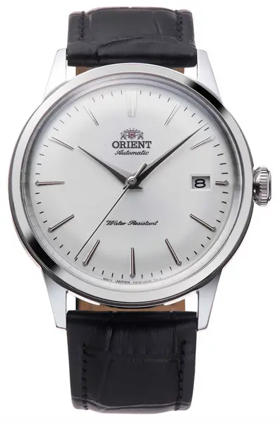 Image of Orient RA-AC0M03S10B Bambino Mechanical (38mm) White Dial / Watch