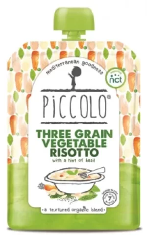 Image of Piccolo Three Grain Vegetable Risotto 130g (7 minimum)