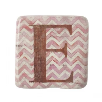Image of Letter E Coasters By Heaven Sends