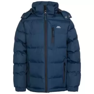 Image of Trespass Kids Boys Tuff Padded Winter Jacket (9/10 Years) (Navy)