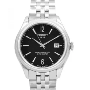 Image of T-Classic Ballade Powermatic 80 Cosc Black Dial Mens Watch