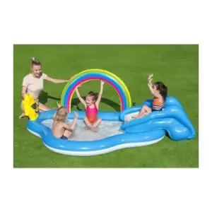 Image of Rainbow Shine Paddling Pool and Play Centre - Bestway