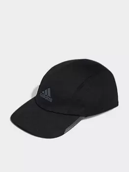 Image of adidas Aeroready Mesh Runner Cap, Black, Size M/L, Men