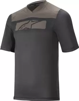 Image of Alpinestars Drop 4.0 Bicycle Jersey, grey Size M grey, Size M