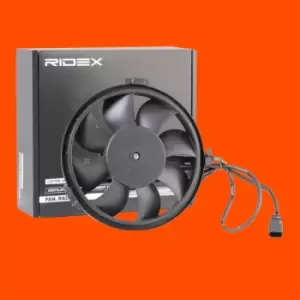 Image of RIDEX Cooling Fan Ø: 280mm 508R0007 Radiator Fan,Fan, radiator VW,AUDI,FORD,PASSAT Variant (3B6),PASSAT Variant (3B5),PASSAT (3B3),PASSAT (3B2)