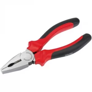 Image of Draper 165mm Combination Pliers with Soft Grip Handles
