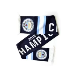 Image of Man City Champions 2018 19 Scarf