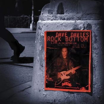 Image of Dave Davies - Rock Bottom: Live at the Bottom Line CD