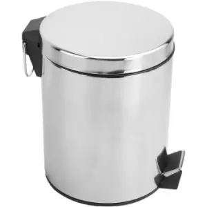 Image of 5L Pedal Bin Stainless Steel M&W - Multi
