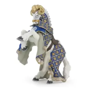 Image of Papo Fantasy World Horse of Weapon Master RAM Toy Figure, 3 Years...