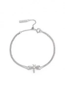 Image of Olivia Burton Dancing Dragonfly Chain Bracelet - Silver