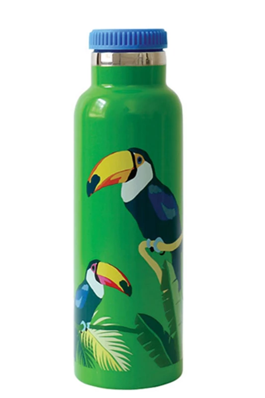 Image of Portico Designs Ltd Emily Brooks Stainless Steel Water Bottle 600ml Multi