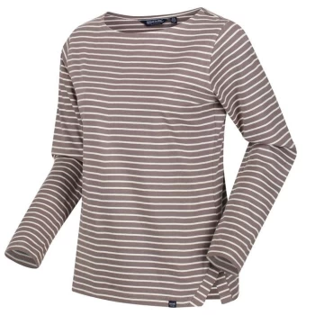 Image of Regatta Fernanda Jersey Top - Cocont/LtVan