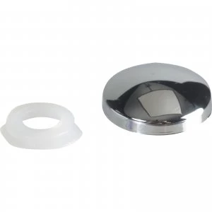 Image of Forgefix Domed Screw Cover Caps Chrome Pack of 20