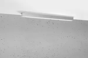 Image of Pinne Integrated LED 145cm Linear Flush Light Grey 4000K