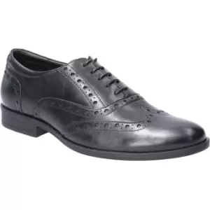 Image of Hush Puppies Mens Oaken Brogue Lace Up Leather Oxford Shoes UK Size 11 (EU 46, US 12)