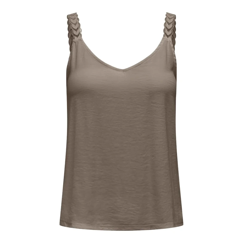 Image of Only Womens long-sleeved T-Shirt Only Tilde Marron Female S