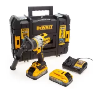 Image of DEWALT DCD999H2T 18V XR Brushless Combi Drill (2 x 5.0AH Powerstack Batteries)