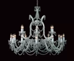 Image of Maria Therese 19 Light Strass Crystal Multi Arm Chandelier