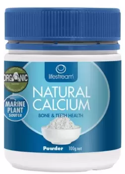 Image of Lifestream Organic Natural Calcium Powder - 100g