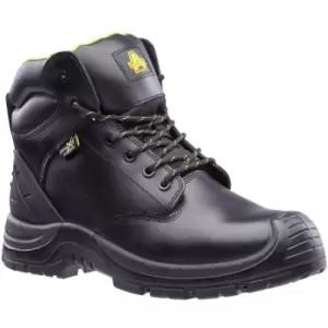 Image of Amblers Unisex Adults Wrekin Waterproof Leather Safety Boot (8 UK) (Black) - Black