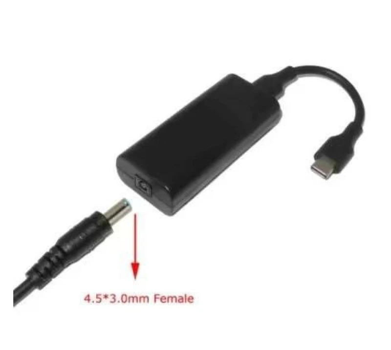 Image of CoreParts MBXUSBC-CO0006 cable gender changer 4.5*3.0 USB C Black