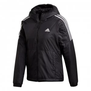Image of adidas Womens Essentials Ins Jogger Jacket Mid - Black