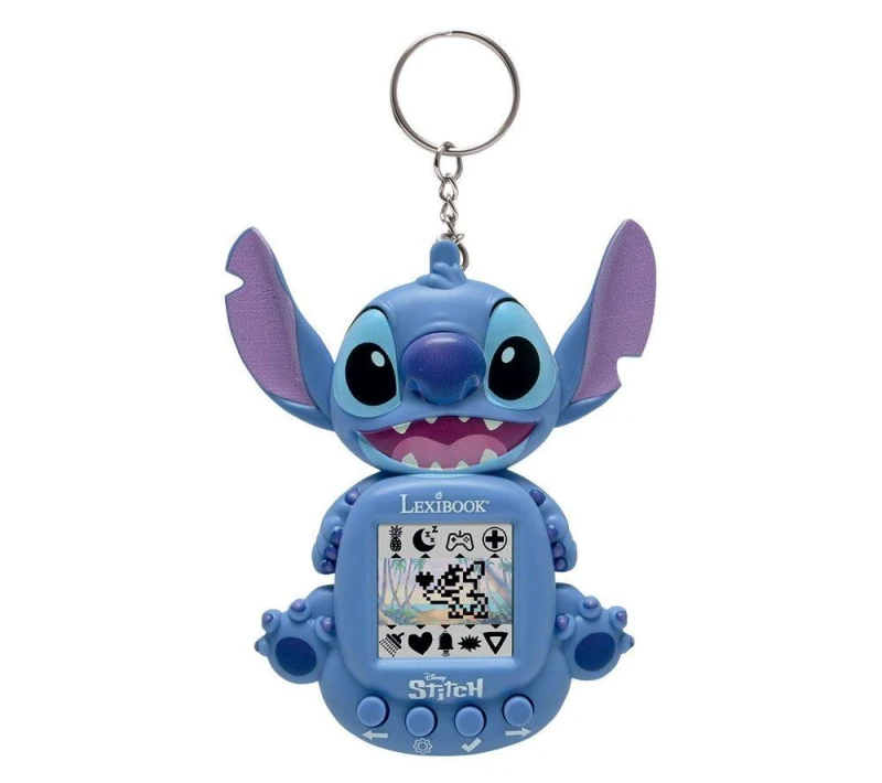 Image of LEXIBOOK Disney Stitch My Best-E Console Keyring - Blue 3380743113609