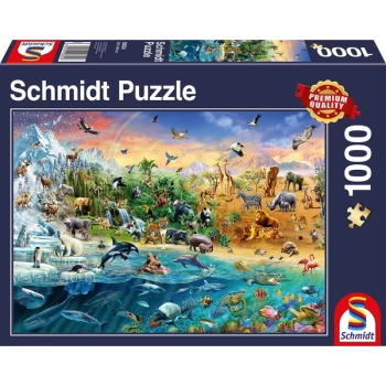 Image of Animal Kingdom Jigsaw Puzzle - 1000 Pieces