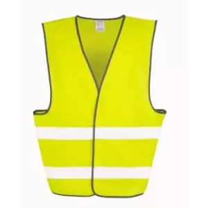 Image of Result Unisex Adult High-Vis Reflective Vest (XXL, 3XL) (Yellow) - Yellow