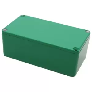Image of Hammond 1590Bsgr Enclosure, Multipurpose, Alum, Green