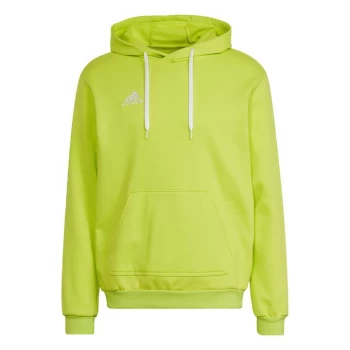 Image of adidas Entrada 22 Sweat Hoodie Mens - Team Semi Sol Yellow