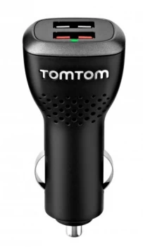 Image of TomTom Sat Nav Dual Fast Car Charger
