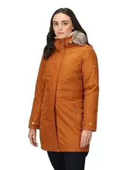 Image of Regatta Lyanna Waterproof Parka - Copper , Copper, Size 22, Women