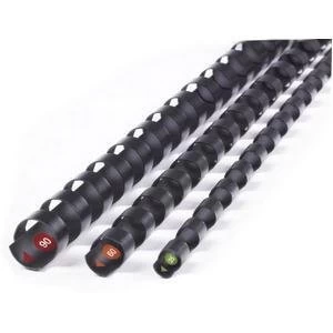 Image of Original GBC ProComb 19mm Binding Combs Plastic Black for 160 Sheets of A4 1 x Pack of 100 Binding Combs